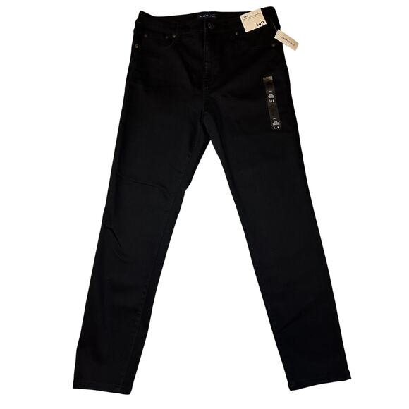 Aeropostale Denim - Aeropostale Womens 14R Super High-Rise Jegging Premium Seriously Stretchy Black